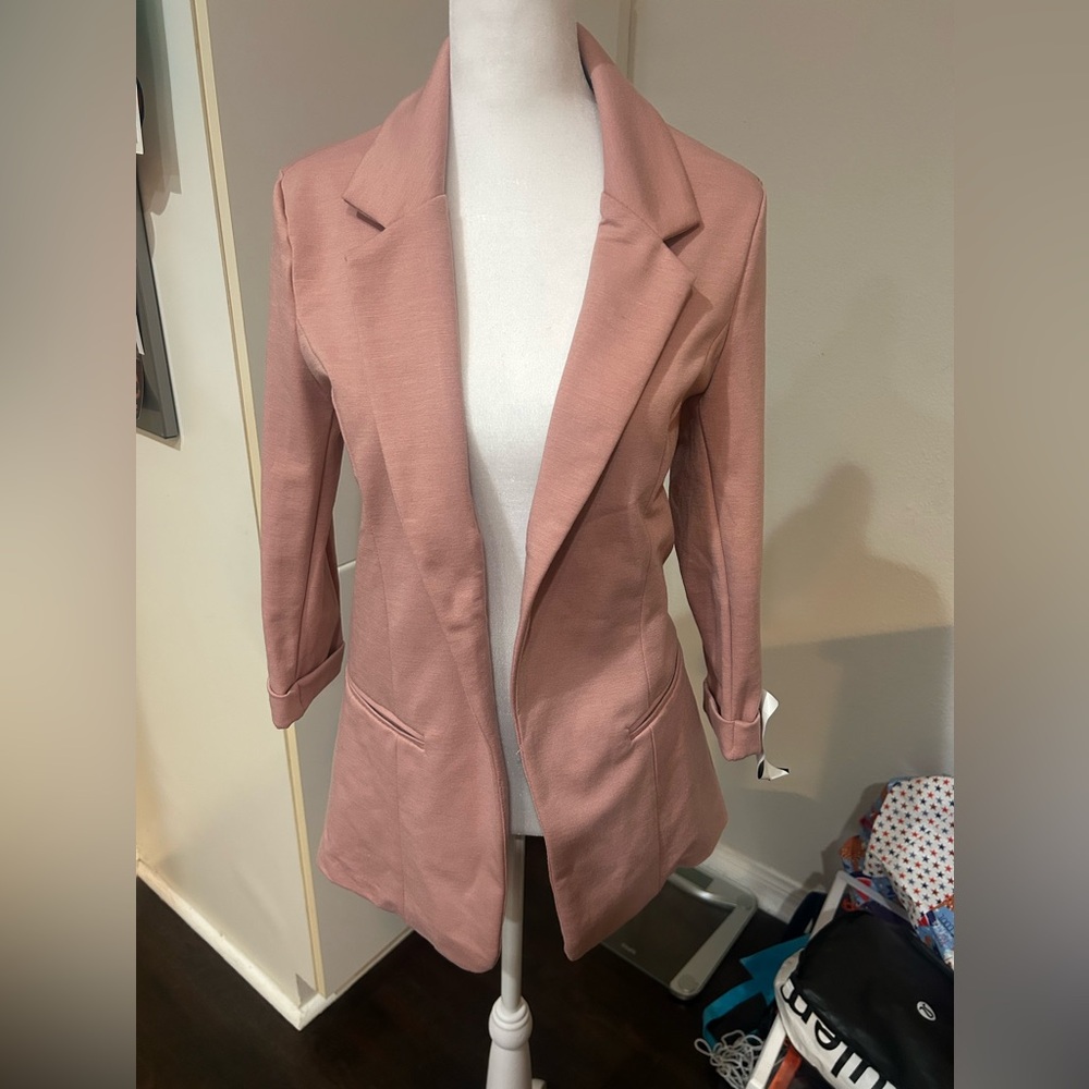 Pink blazer